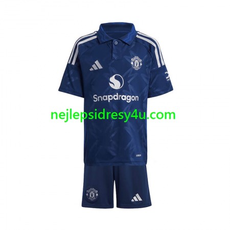 Fotbalový Dres Manchester United Dětské Venkovní 2024/25